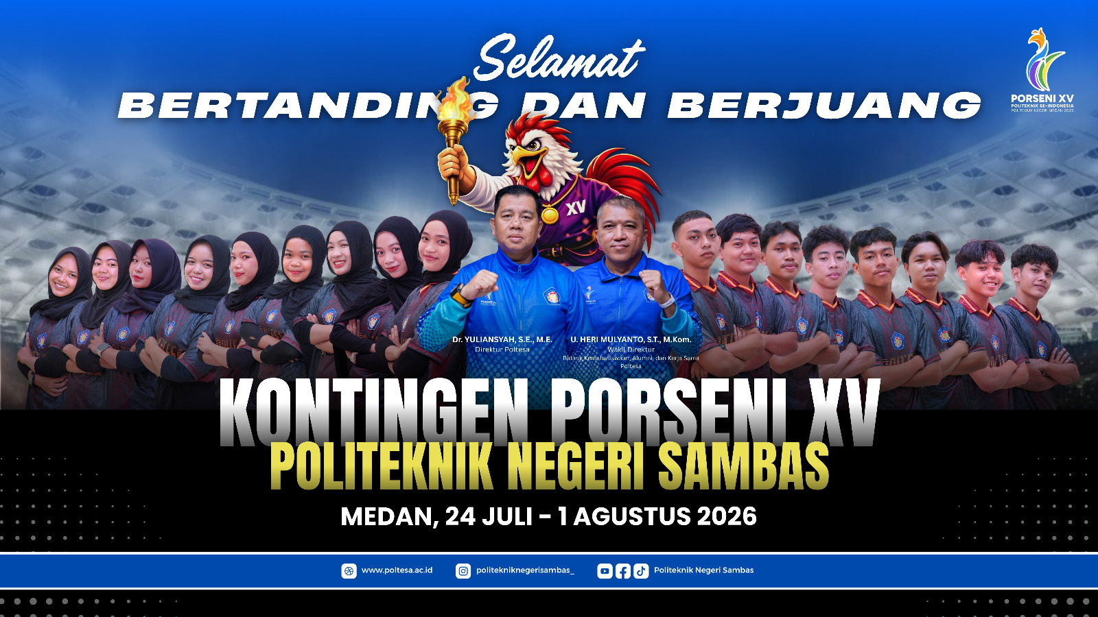 Mahasiswa Poltesa Raih Juara Dalam Kompetisi Internasional ICAI 2026
